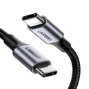 Ugreen US316 USB-C - USB-C Kablosu PD Hızlı Şarj 1m 100W Kablo - Siyah 70427B