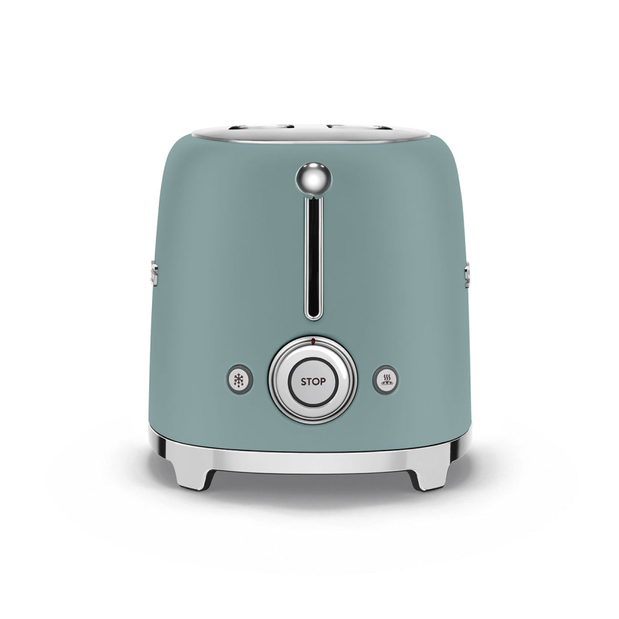 Smeg TSF01EGMEU Ekmek Kızartma Makinesi &quot;50's Style Aesthetic&quot; - Zümrüt Yeşili