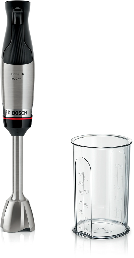 Bosch Serie 6 Blender ErgoMaster 1000W Black, Stainless Steel - MSM6M610