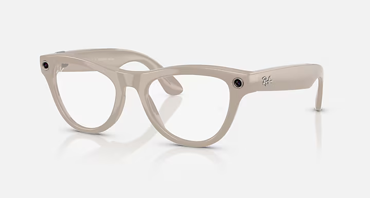 Ray-Ban Smart Glasses Meta Skyler - Clear/Sapphire Transitions