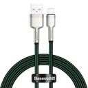 Baseus Lightning Cafule Series Metal data cable 2.4A 2m Green