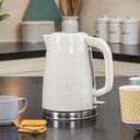 Russell Hobbs 26052 Honeycomb Plastic Kettle Cream