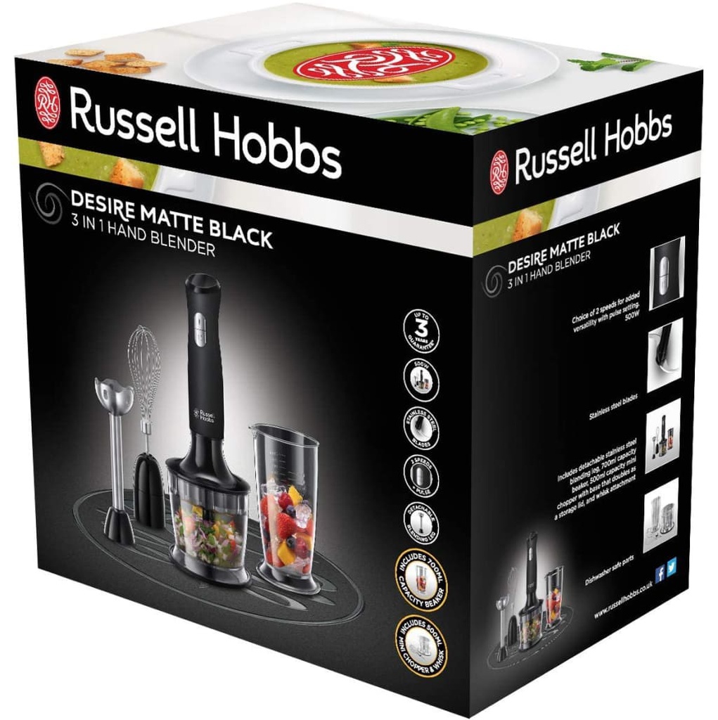 Russell Hobbs 24702 Desire 3 in 1 Hand Blender