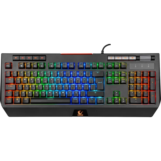 Rampage KB-R105 EXHERO USB Full RGB Backlit Outemu Blue Switch Gaming Keyboard