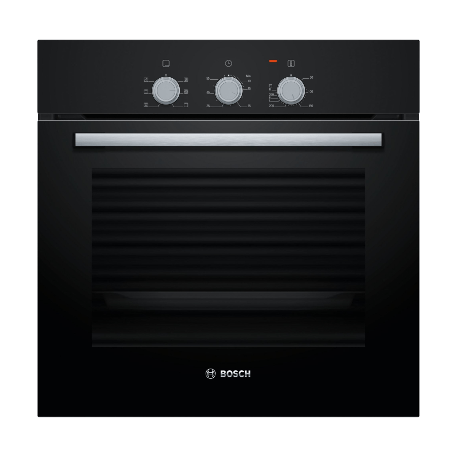 Bosch HBF011BA0Q Series 2 60x60cm Turbo Built-in Oven - Black