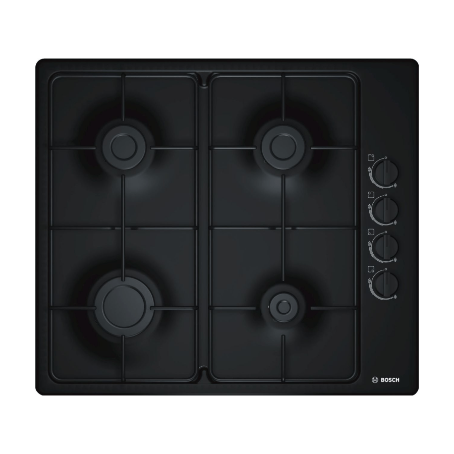 Bosch PBP6C6B82Q-Series 2 60cm Built-in Cooker - Black