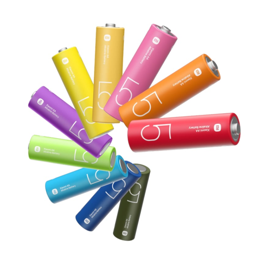 Xiaomi AA 5 Rainbow Batteries (10 Piece)