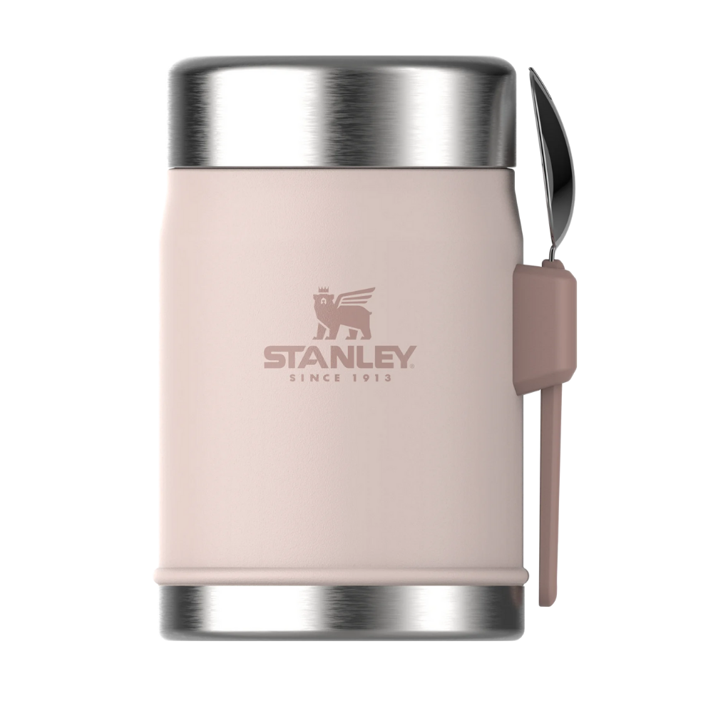 Stanley The Legendary Food Jar + Spork 0.4L / 14oz Rose Quartz (10-09382-106)