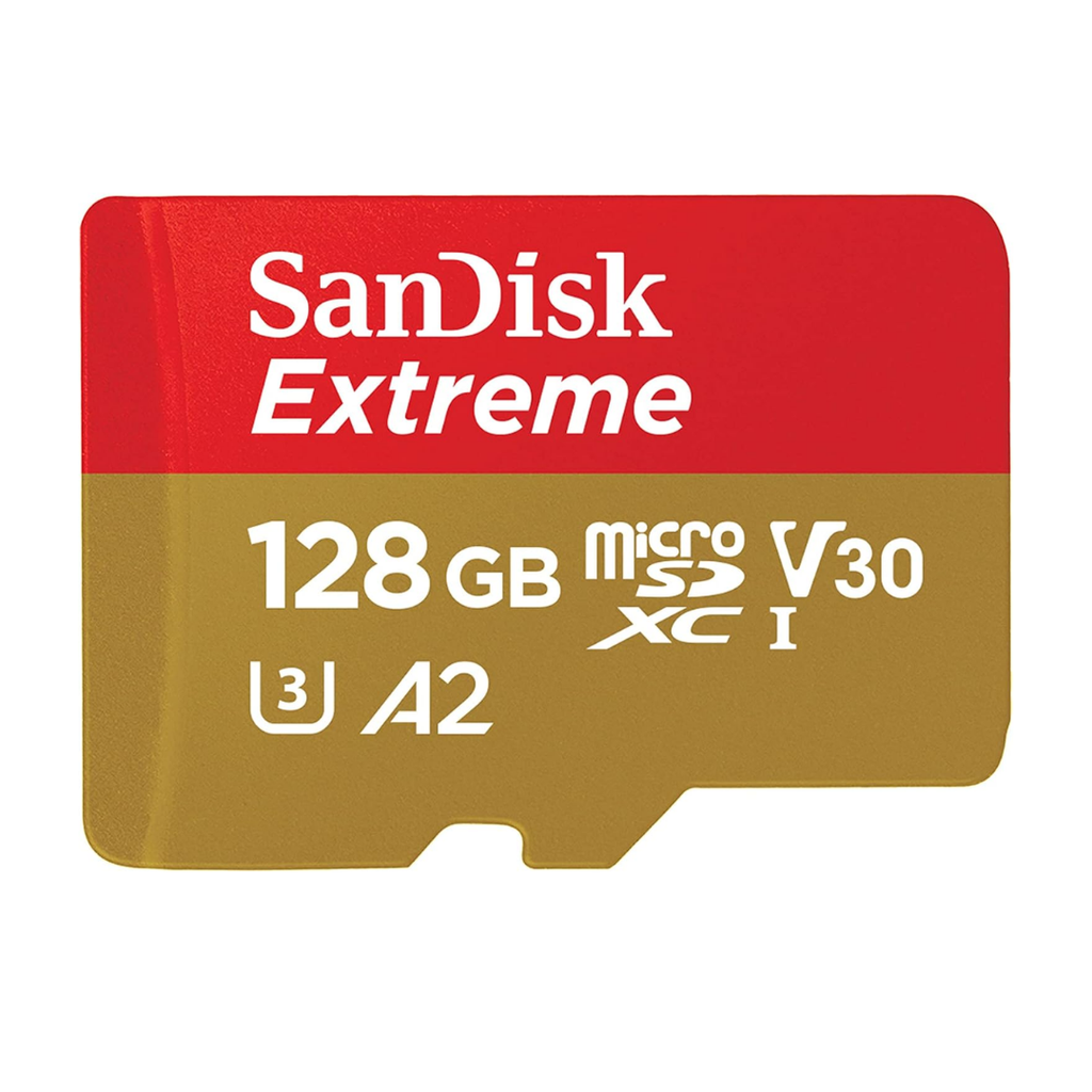 Sandisk Extreme Micro SD 128GB 190mb/sn Hafıza Kartı SDSQXAA