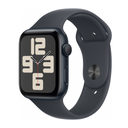 Apple Watch SE GPS 40mm Midnight Aluminum Case Midnight SB (2024) - MXE73