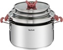 Tefal Optispace Çelik Tencere Seti - 6 Parça 2100115981
