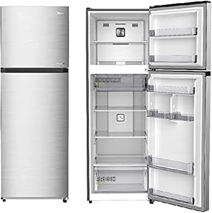 Midea 385L Gross Top Mount Double Door Refrigerator - MDRT385MTE46AE