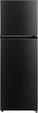 Midea 266Lt. Net Double Door Refrigerator With Multi-Air Flow Technology - MDRT390MTE28AE Jazz Black