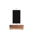 SAMDI Walnut Iphone Chargers Stand