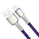 Baseus Cable Cafule Metal USB - Lightning 2m 2.4A Purple